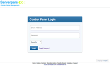 Tablet Screenshot of domain.serverpars.com